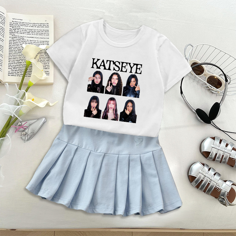 ชุดเสื้อยืดแฟชั่น K-POP K-KATS - Embroidery Abaya บทวิจารณ์และราคา