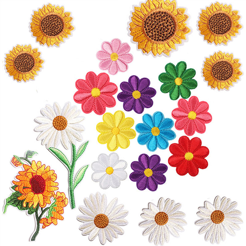 2-10Pcs ดอกไม้เหล็กบนแพทช์น่าร - Embroidery Letter M บทวิจารณ์และราคา