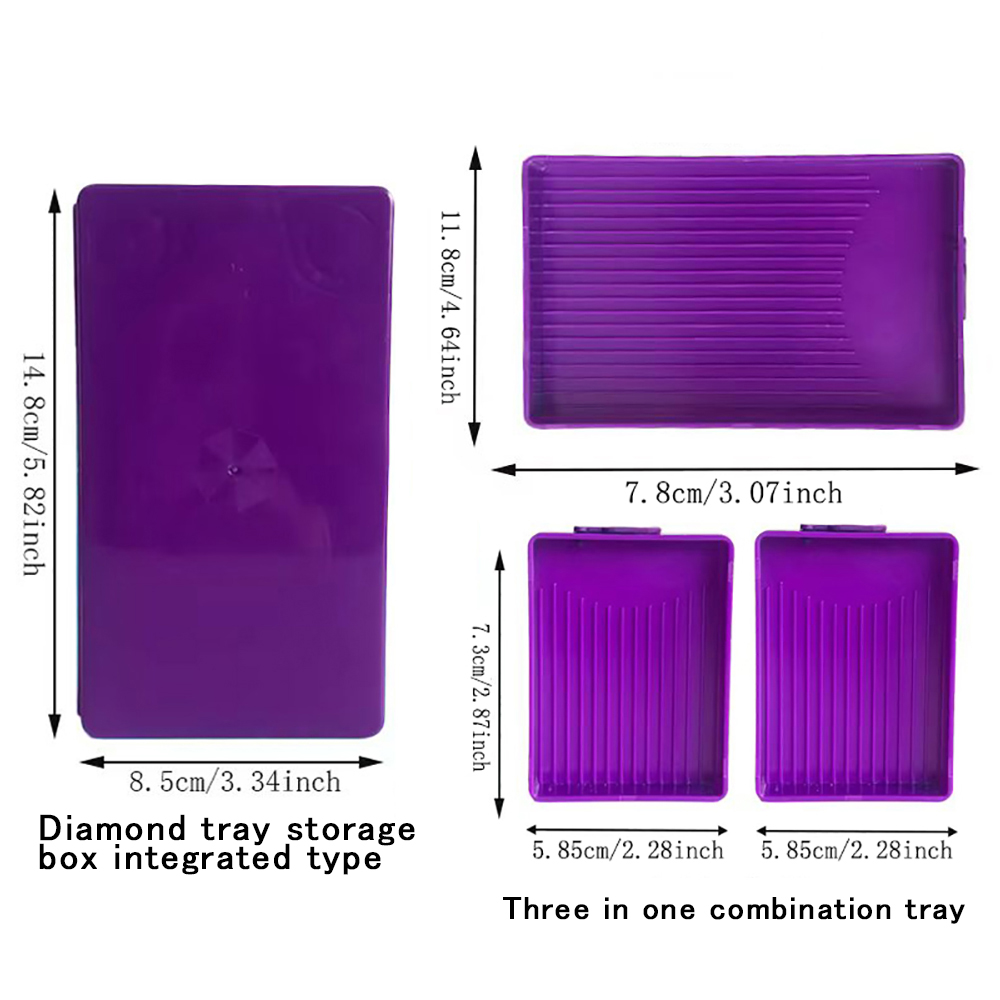 ถาดใส่เพชรสำหรับงานเพ้นท์พร้อม - Embroidery Uae บทวิจารณ์และราคา