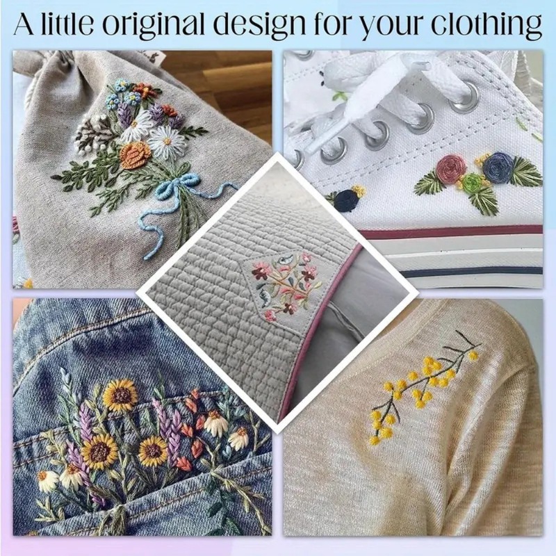 10 ชิ้นหัตถกรรมเป็นมิตรกับสิ่ง - Embroidery On Leather บทวิจารณ์และราคา