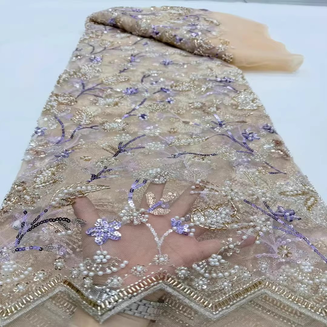 ผ้าปักเลื่อมลูกปัดแบบหลอด 5 หล - Embroidery Youtube บทวิจารณ์และราคา