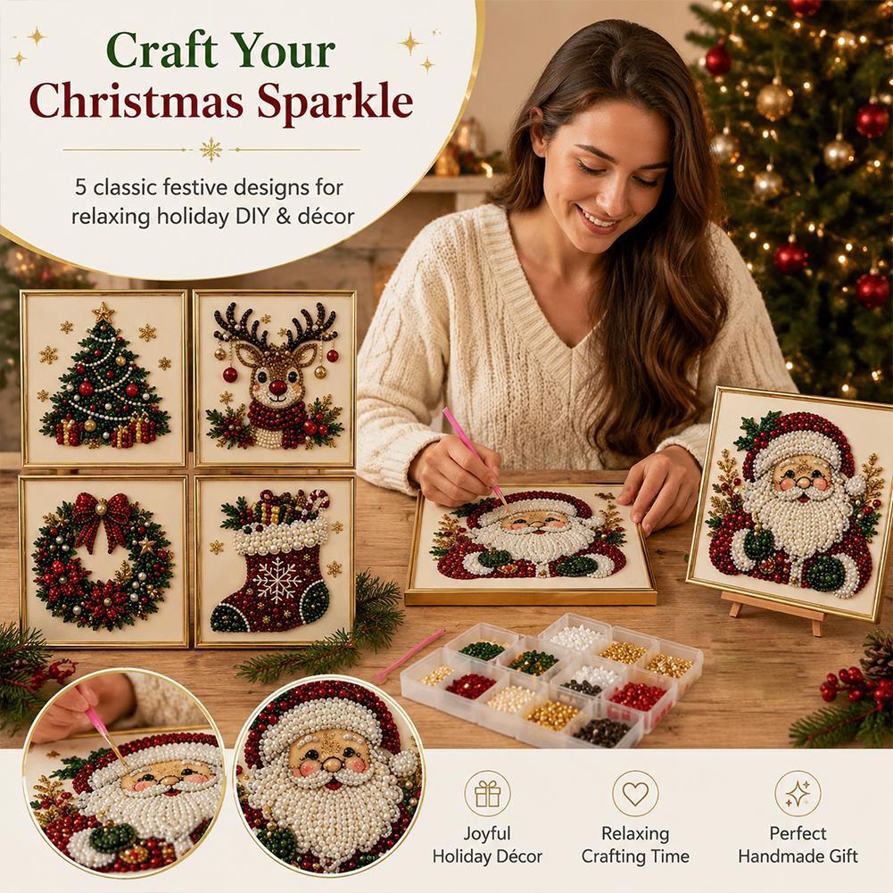 ชุดงานฝีมือ DIY ภาพปักลูกปัดรู - Embroidery Art บทวิจารณ์และราคา