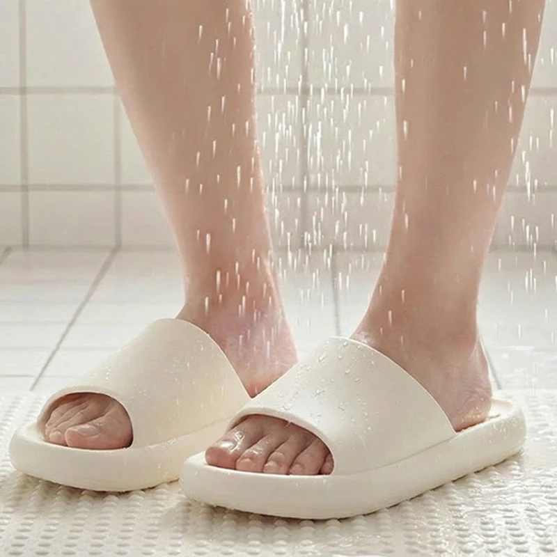 รองเท้าแตะห้องน้ำแบบเจาะรู EVA - Embroidery Flat Shoes บทวิจารณ์และราคา