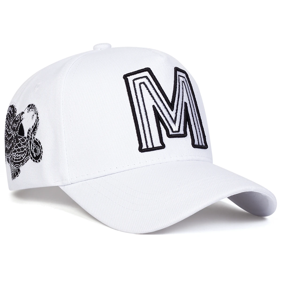หมวกเบสบอลปักตัวอักษร M สำหรับ - Embroidery Letter M บทวิจารณ์และราคา