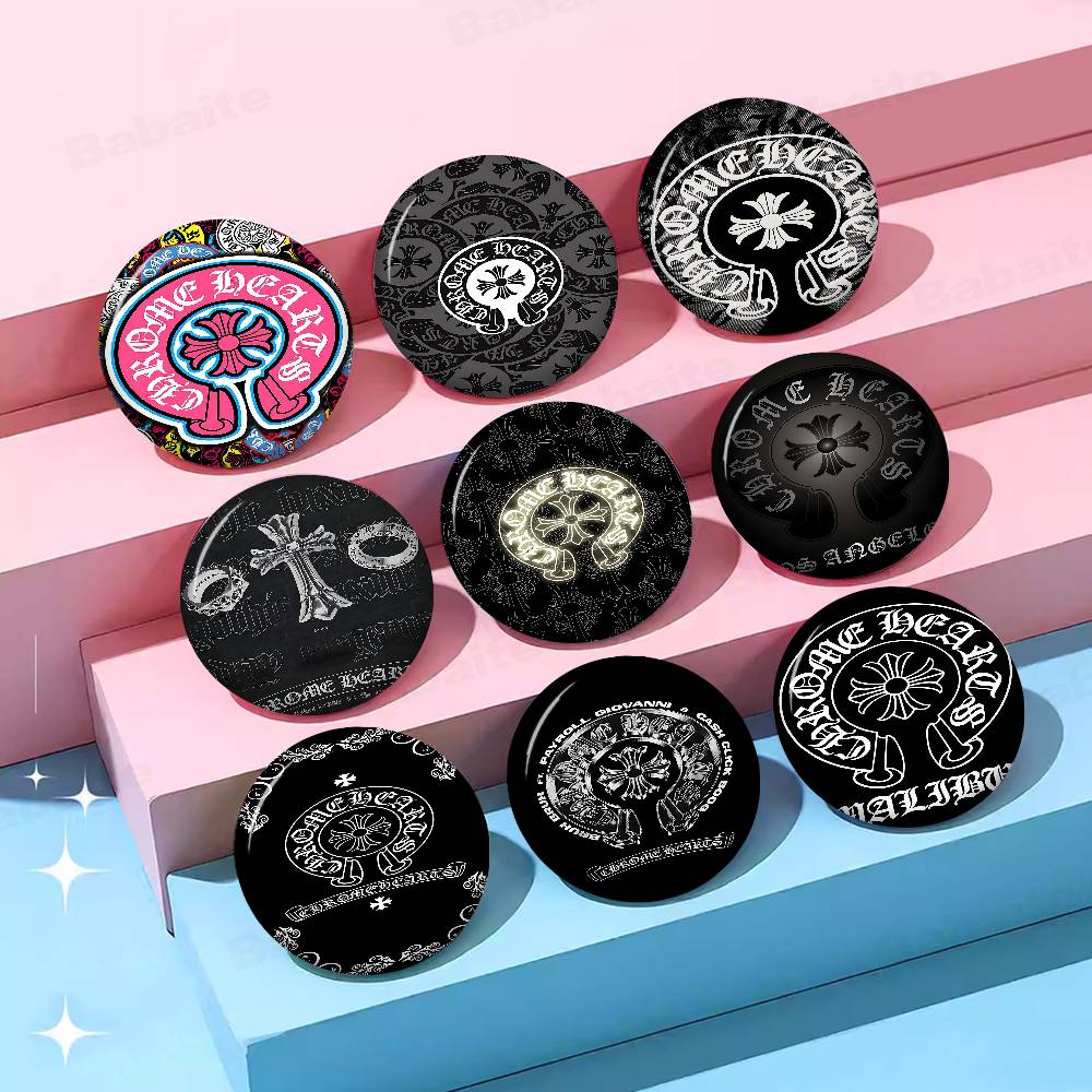 เข็มกลัดโลหะรูปหัวใจแบบนุ่ม คล - Embroidery H&M บทวิจารณ์และราคา