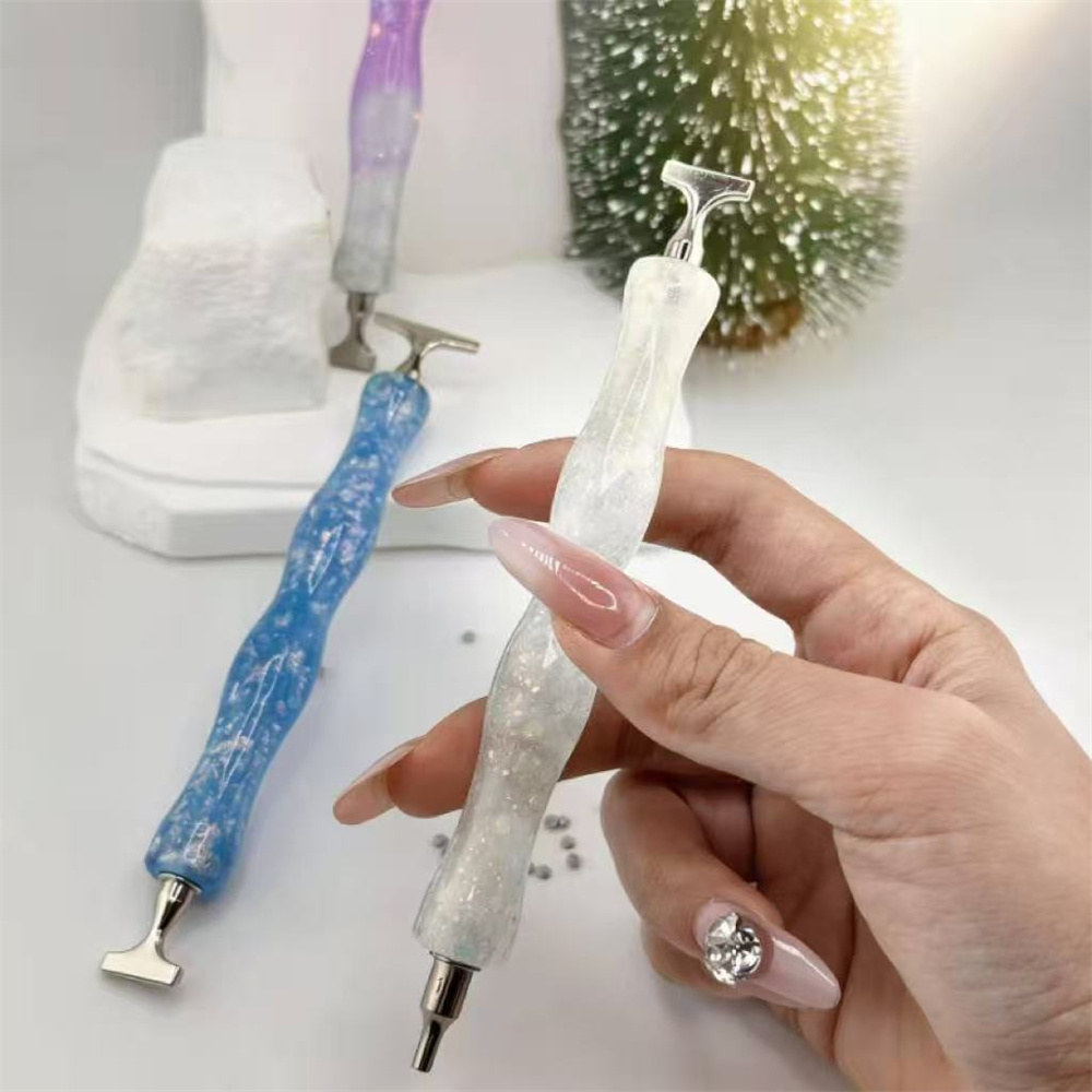 ปากกาเพชรเรซิ่นแบบใหม่ ลายคลื่ - Embroidery Uae บทวิจารณ์และราคา