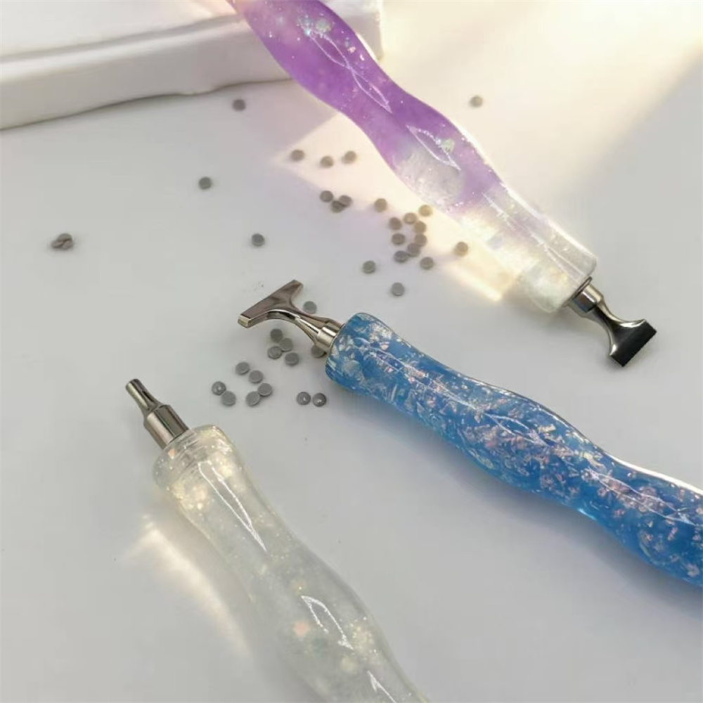 ปากกาเพชรเรซิ่นแบบใหม่ ลายคลื่ - Embroidery Uae บทวิจารณ์และราคา