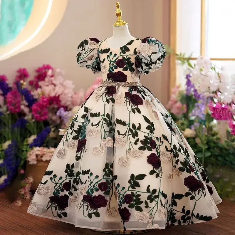 ชุดเดรสชุดออกงานกลางคืนยาวปักล - Embroidery Abaya บทวิจารณ์และราคา