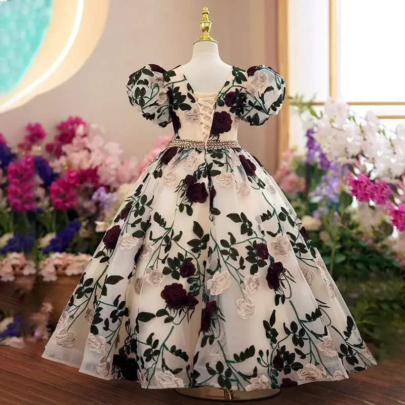 ชุดเดรสชุดออกงานกลางคืนยาวปักล - Embroidery Abaya บทวิจารณ์และราคา