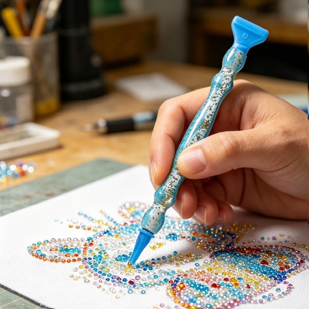 ชุดอุปกรณ์ปากกาเพชร DIY คุณภาพ - Embroidery Uae บทวิจารณ์และราคา