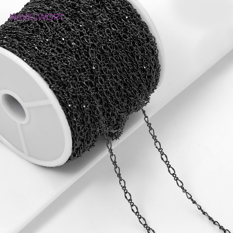 โซ่บางรูปไข่สีดำสำหรับทำเครื่อ - Embroidery Art บทวิจารณ์และราคา