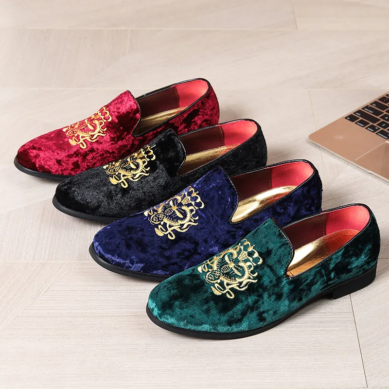 รองเท้าสเกตหนังกลับส้นเตี้ยปัก - Embroidery On Leather บทวิจารณ์และราคา