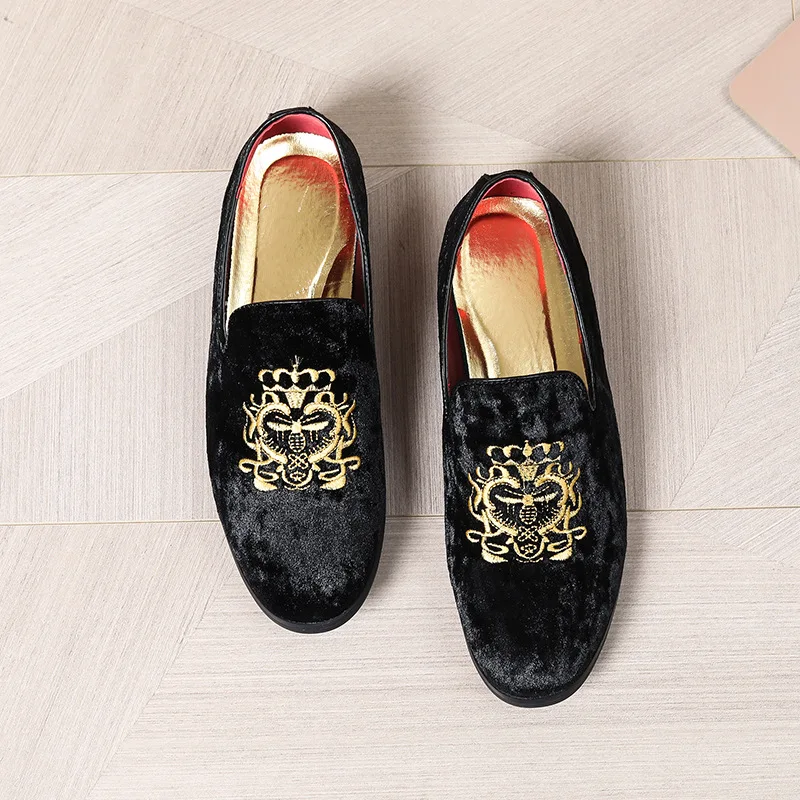 รองเท้าสเกตหนังกลับส้นเตี้ยปัก - Embroidery On Leather บทวิจารณ์และราคา