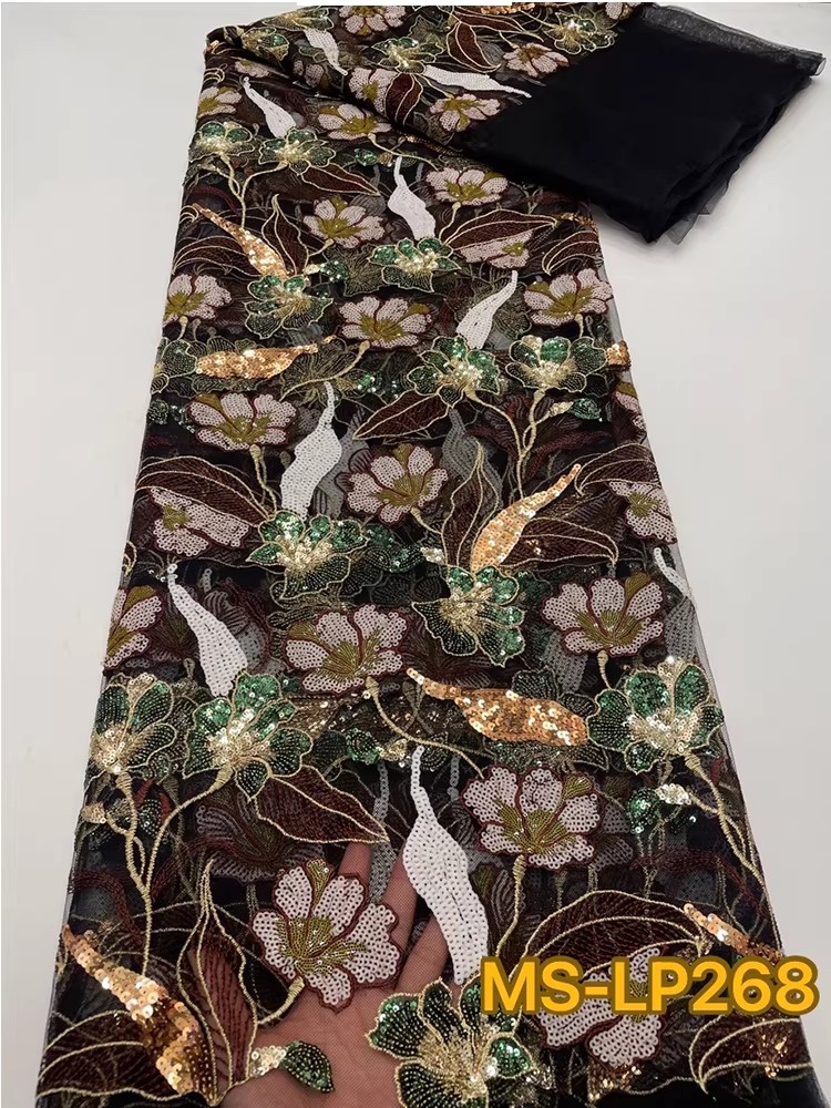 ผ้าตาข่ายเนื้อนุ่มแบบใหม่ 1 หล - Embroidery Abaya บทวิจารณ์และราคา